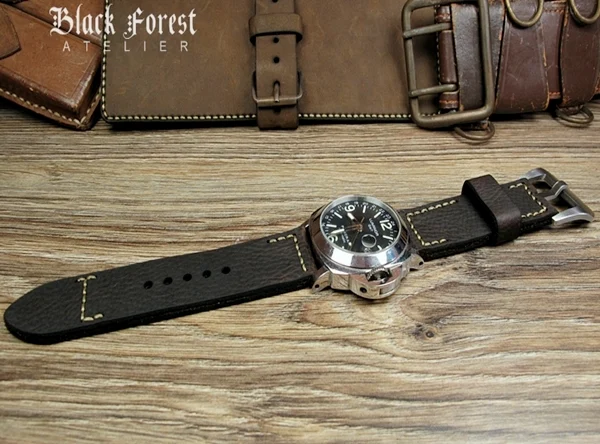 BF26 Vintage Ammo Style Strap size 22mm/24mm/26mm/28mm – image 9